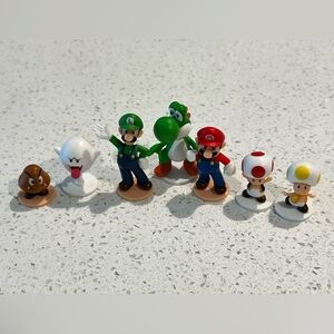 Super Mario Figurines Blow Up Shaky Tower Balancing Game Replacement Toys